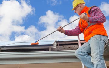 East Denton soft wash roof cleaning